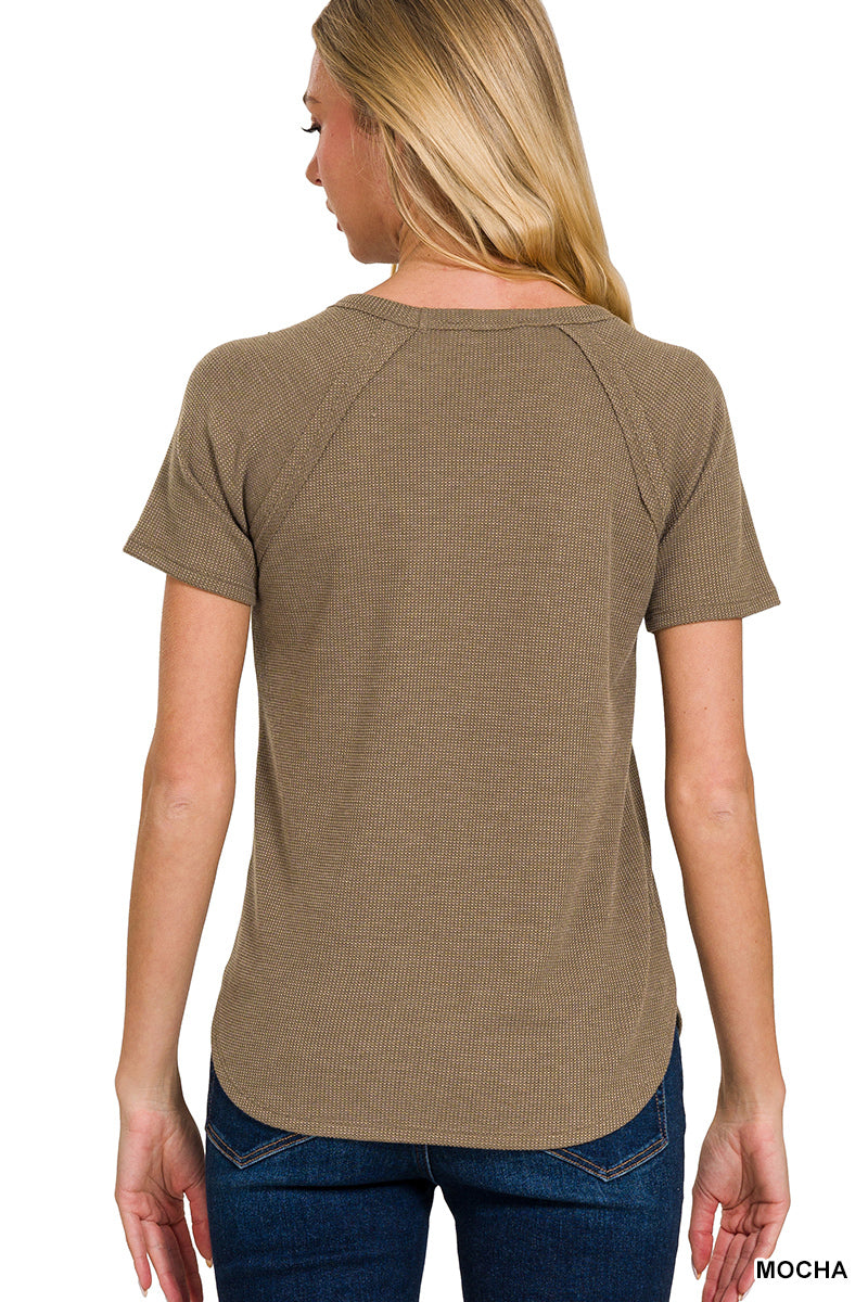 Waffle Baby Tee