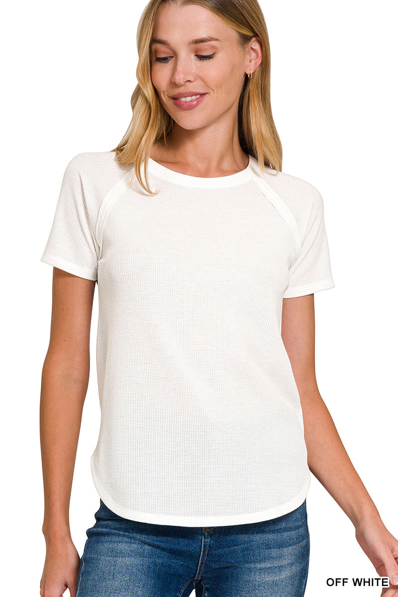 Waffle Baby Tee