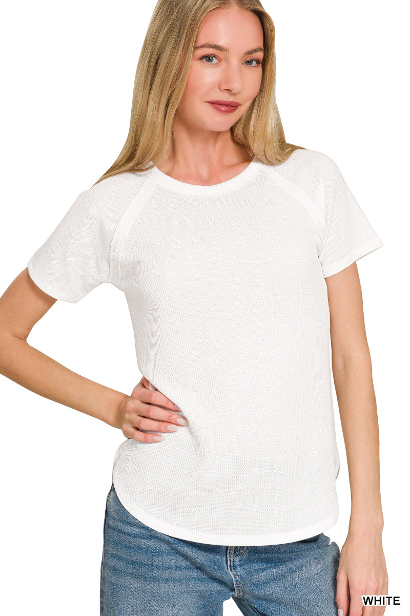 Waffle Baby Tee
