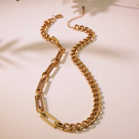 Looks Like Trouble Chain Necklace