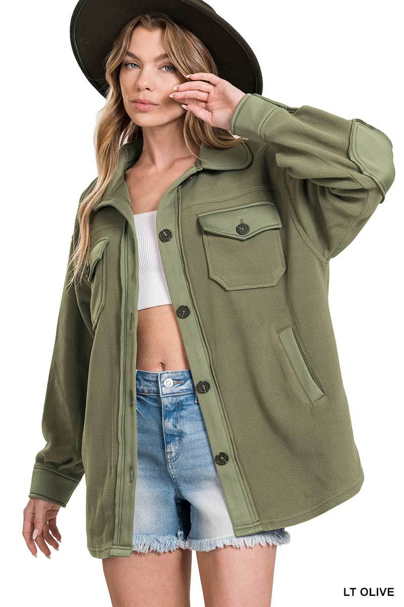 Wayward Fleece Shacket