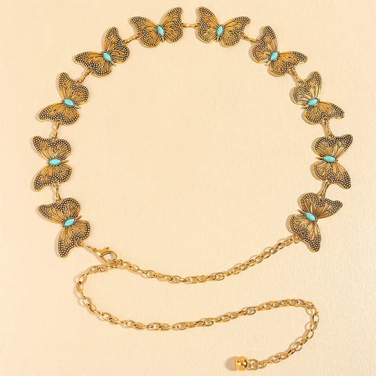 Moonlit Monarch Chain Belt