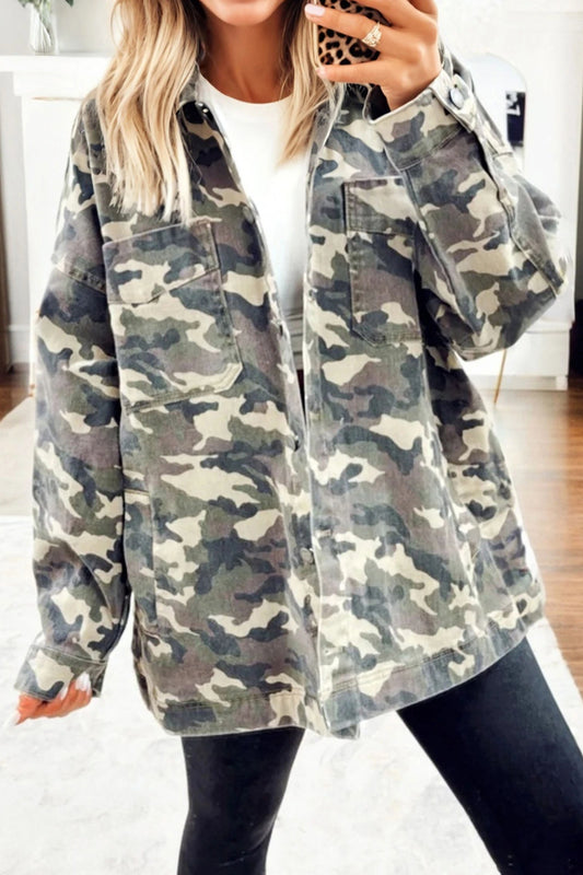 Trailblazer Camo Denim Jacket