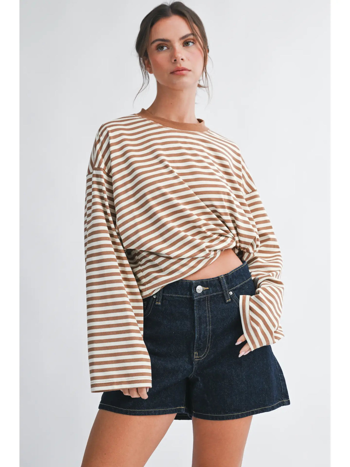 Sunday Static Striped Long Sleeve