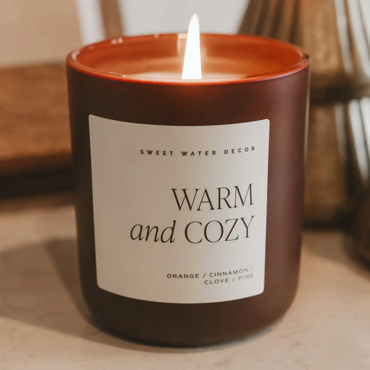 Warm and Cozy 15 oz Candle
