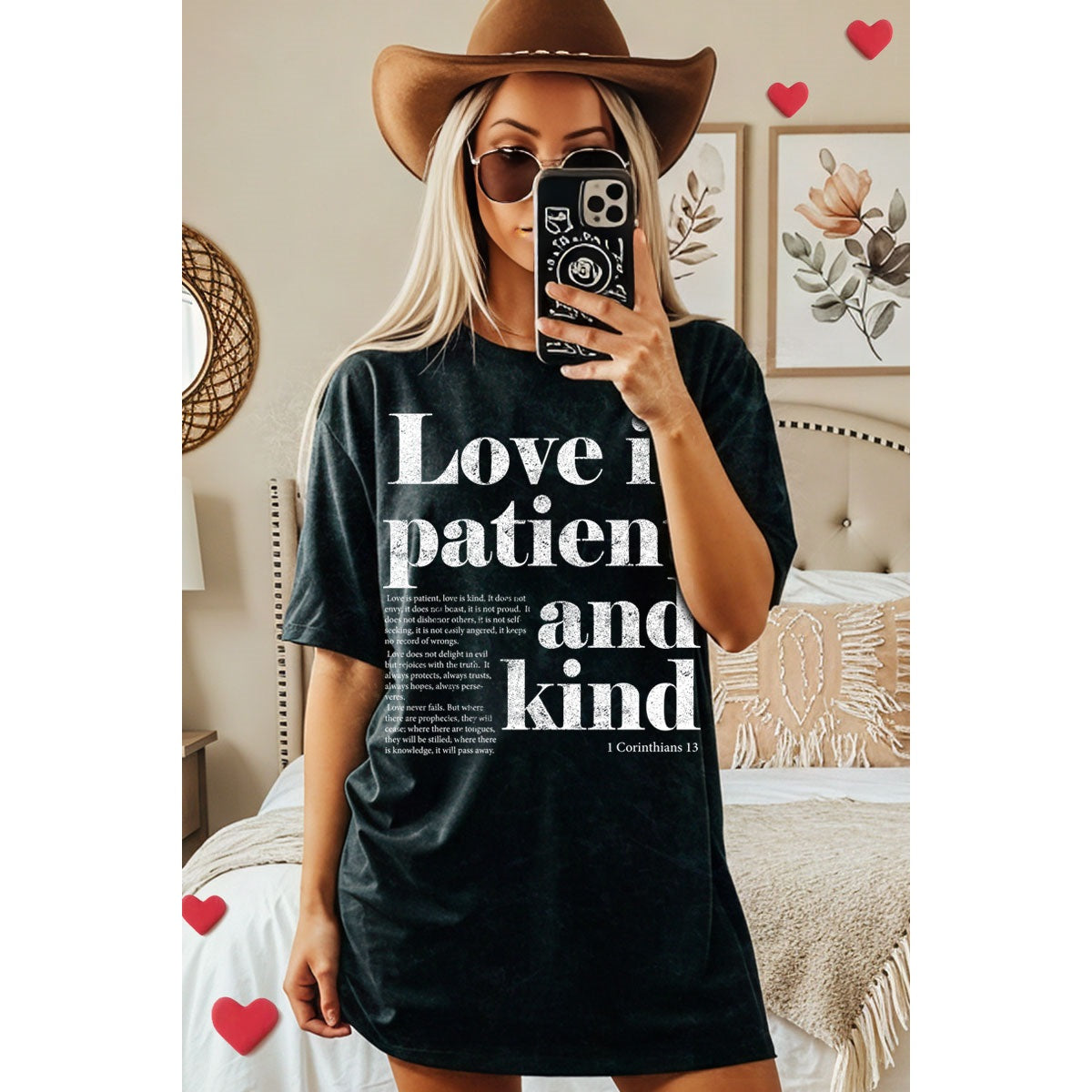 Love Is Patient Oversized Tee
