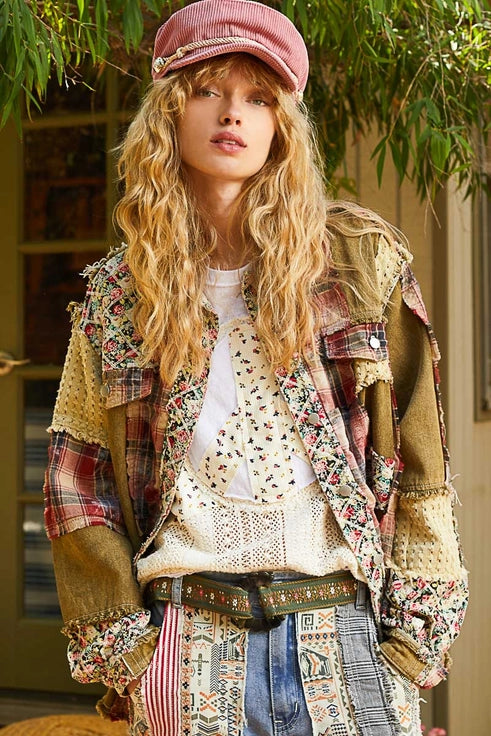 Whimsical Woven Jacket