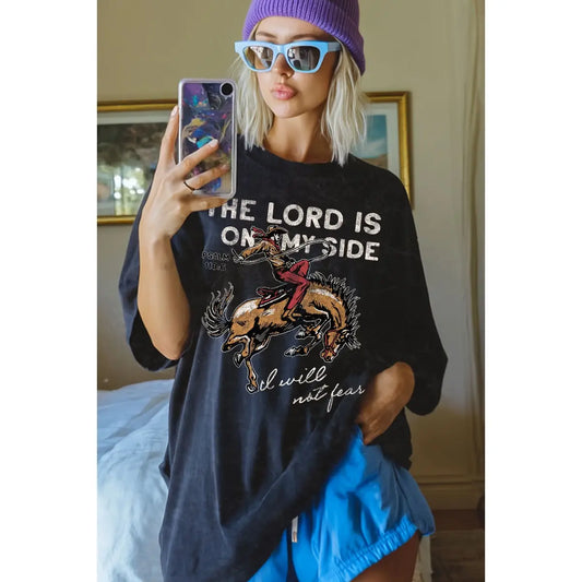 Fearless Faith Oversized Tee