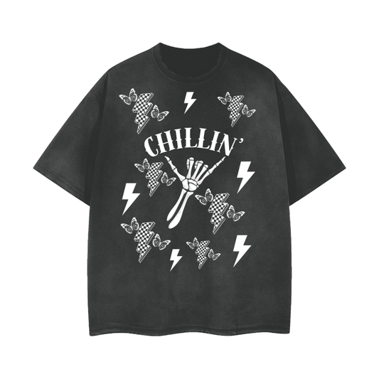 Chillin' Oversized Graphic Tee