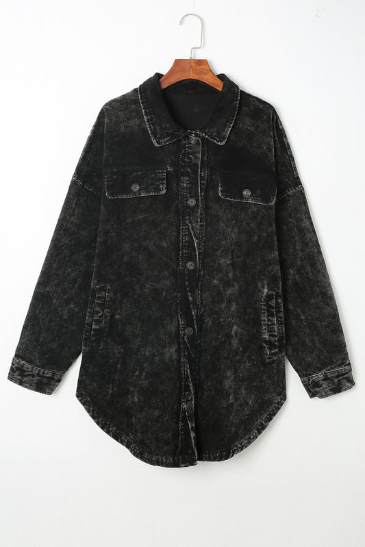Colorado Corduroy Mineral Wash Shacket