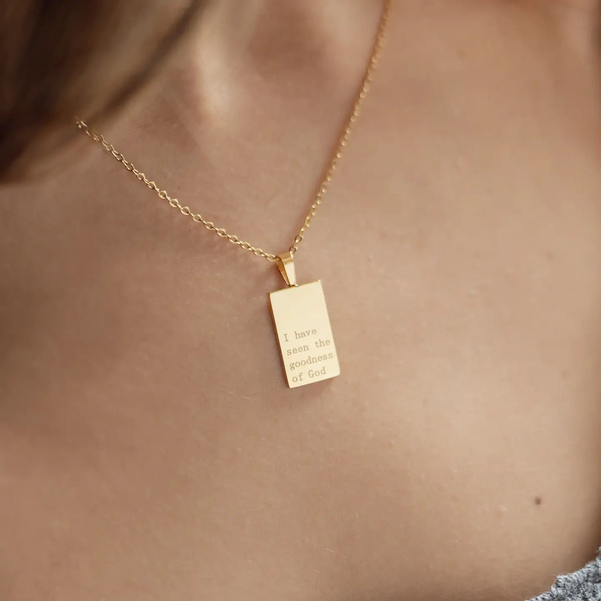 Goodness of God 18k Necklace