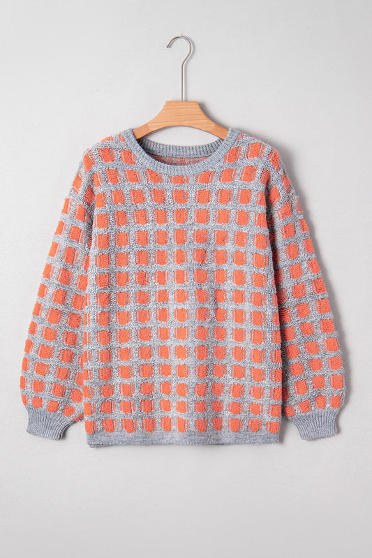 Checkmate Cozy Slit Sweater