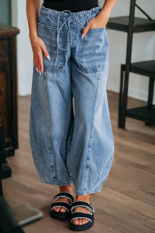 Barrel Babe Paperbag Jeans