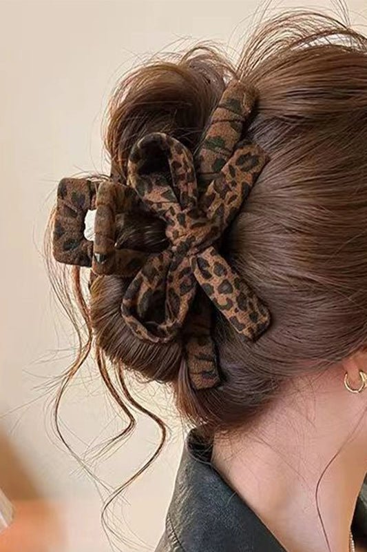 Leopard Luxe Claw Clip
