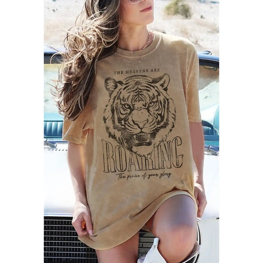 Heaven's Roar Oversized Tee