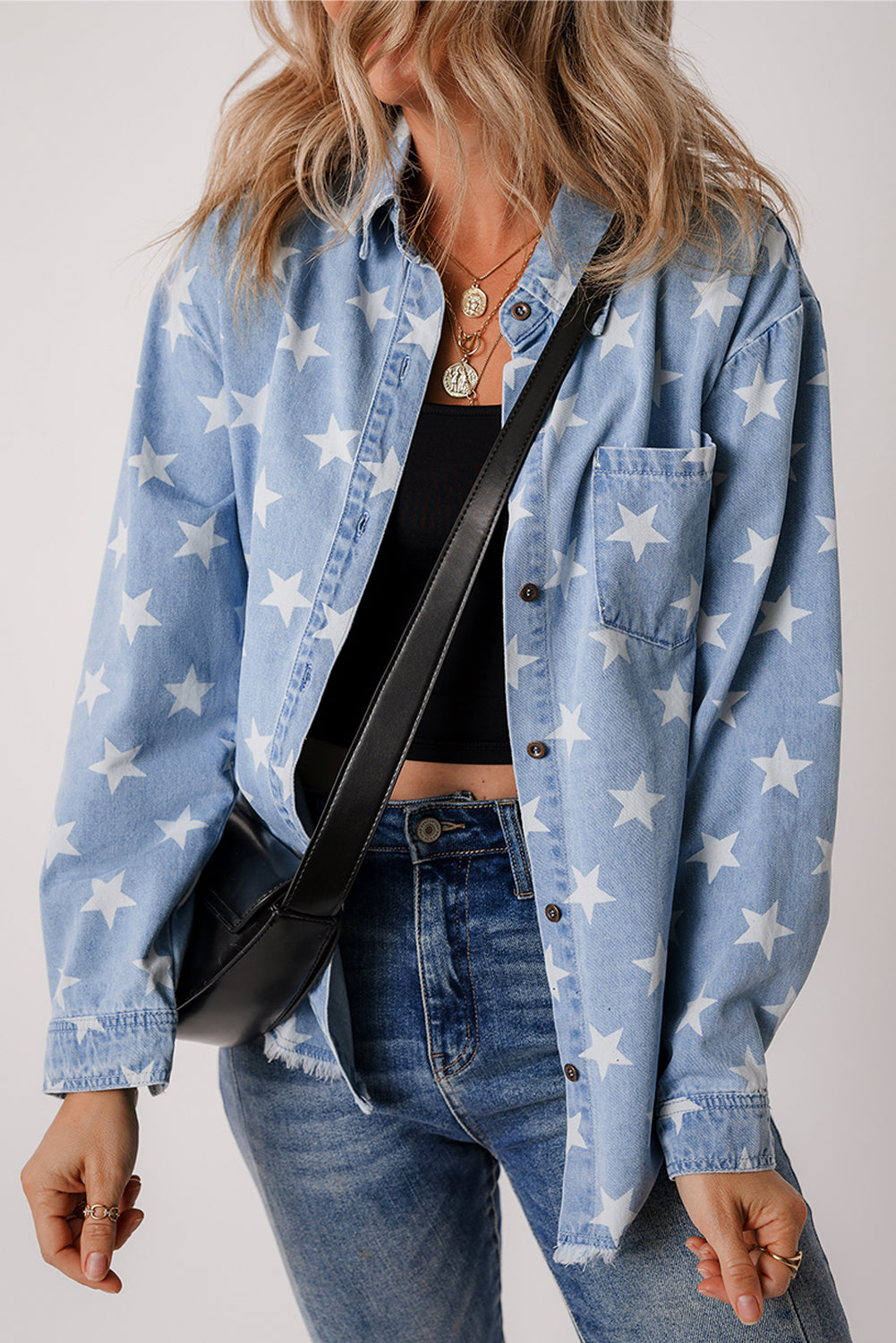 Star Seeker Button Up Shirt