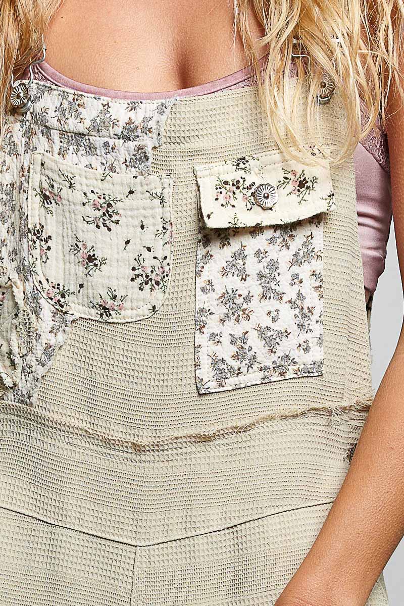 Gypsy Soul Patchwork Overalls