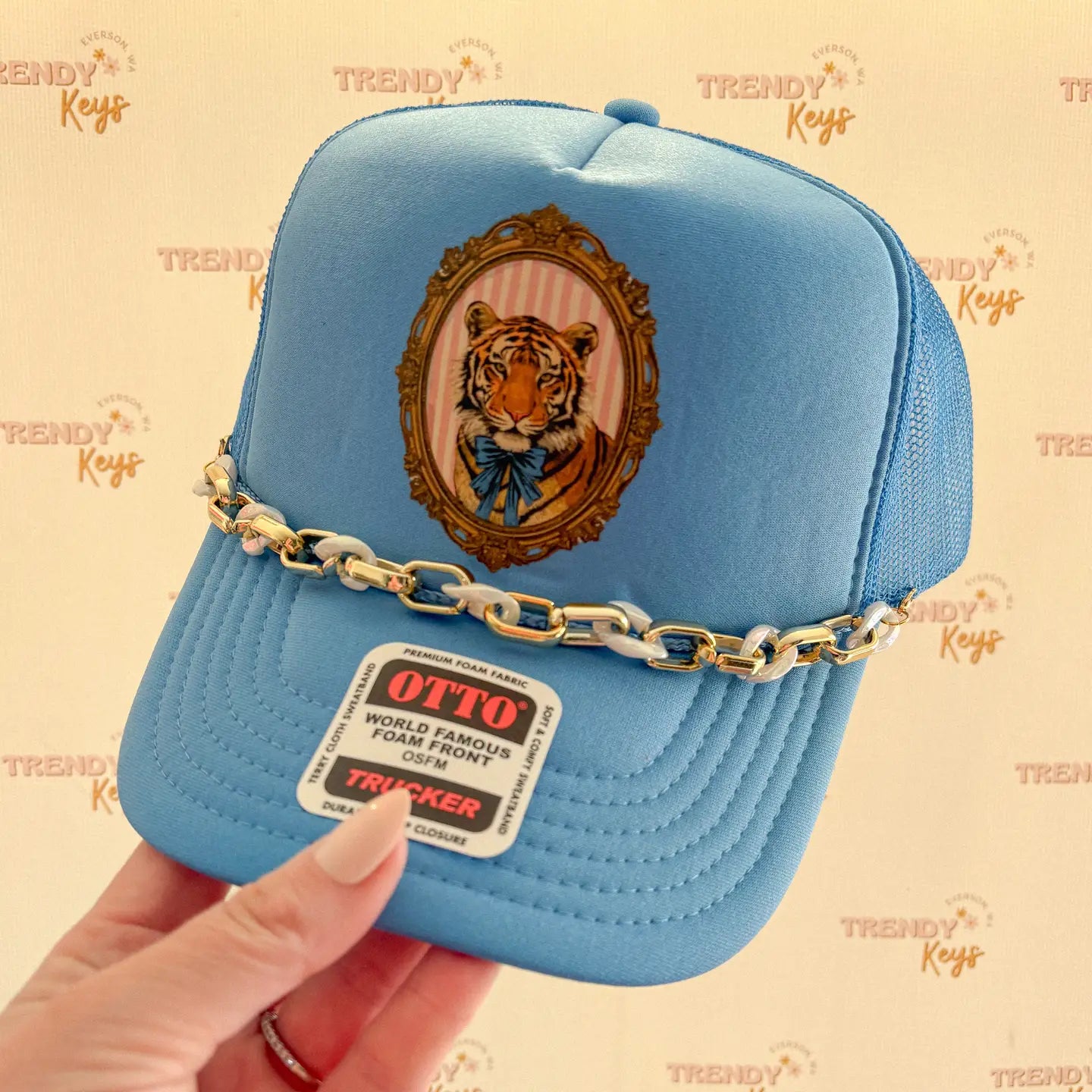 *Pre Order* Tiger Portrait Trucker Hat