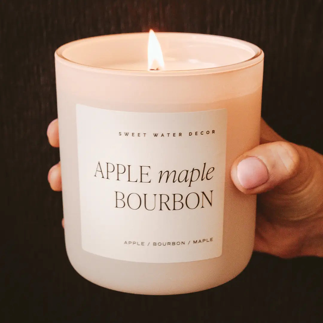 Apple Maple Bourbon 15oz Candle