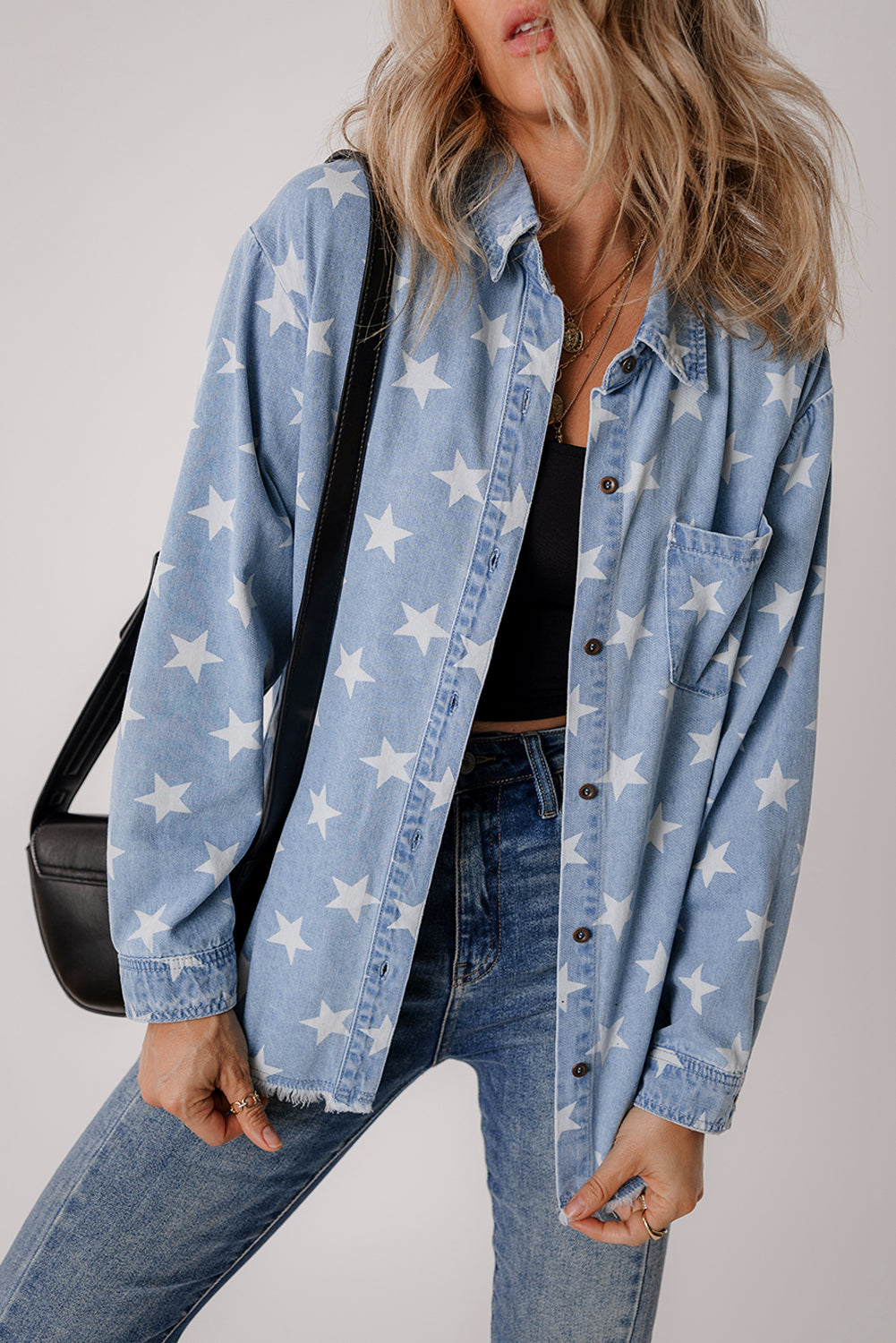 Star Seeker Button Up Shirt