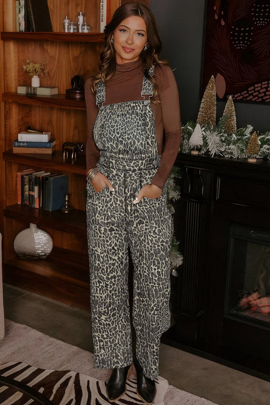 Leopard Lane Overalls