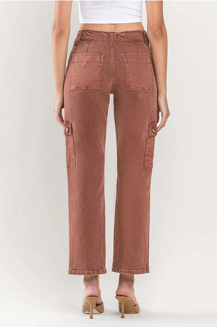 Play It Cool High Rise Cargo Pants