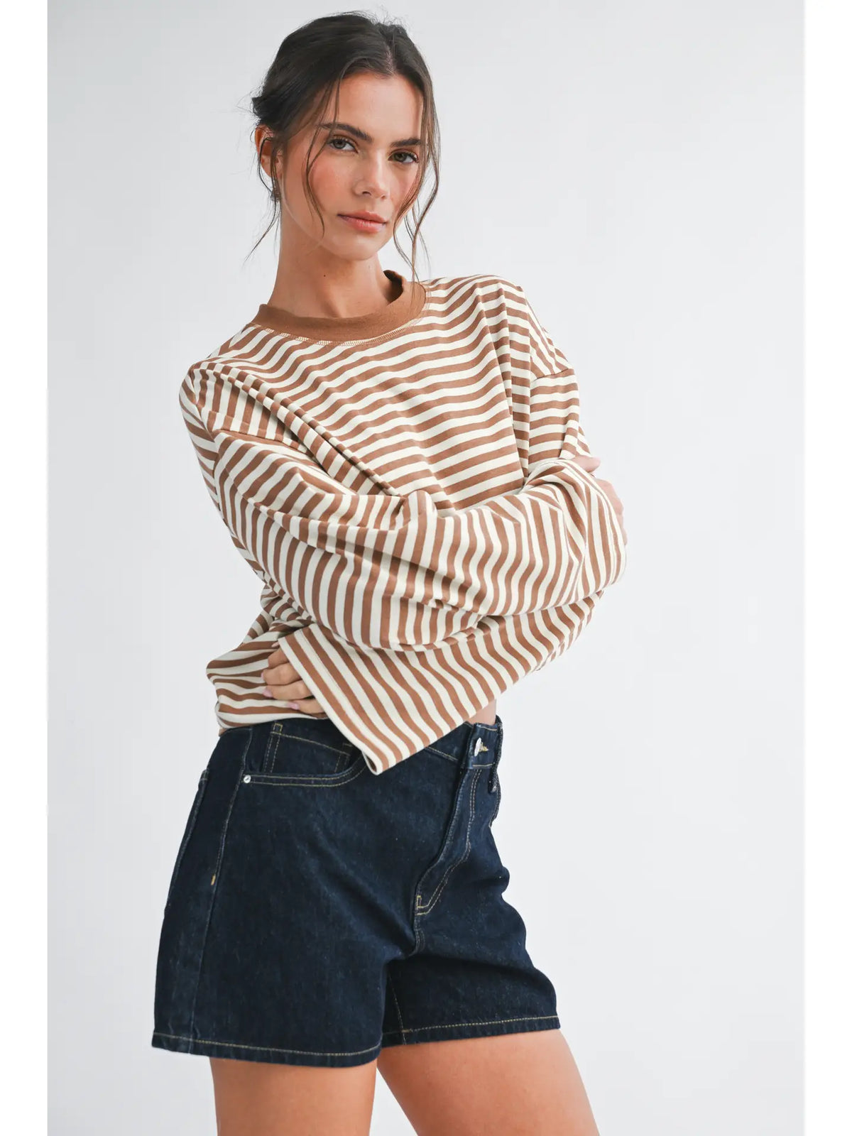 Sunday Static Striped Long Sleeve