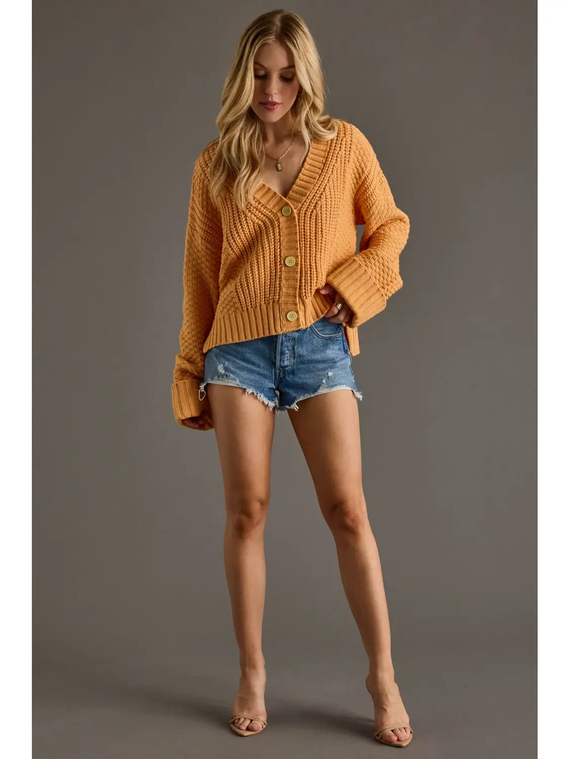 Orange Crush Cardigan