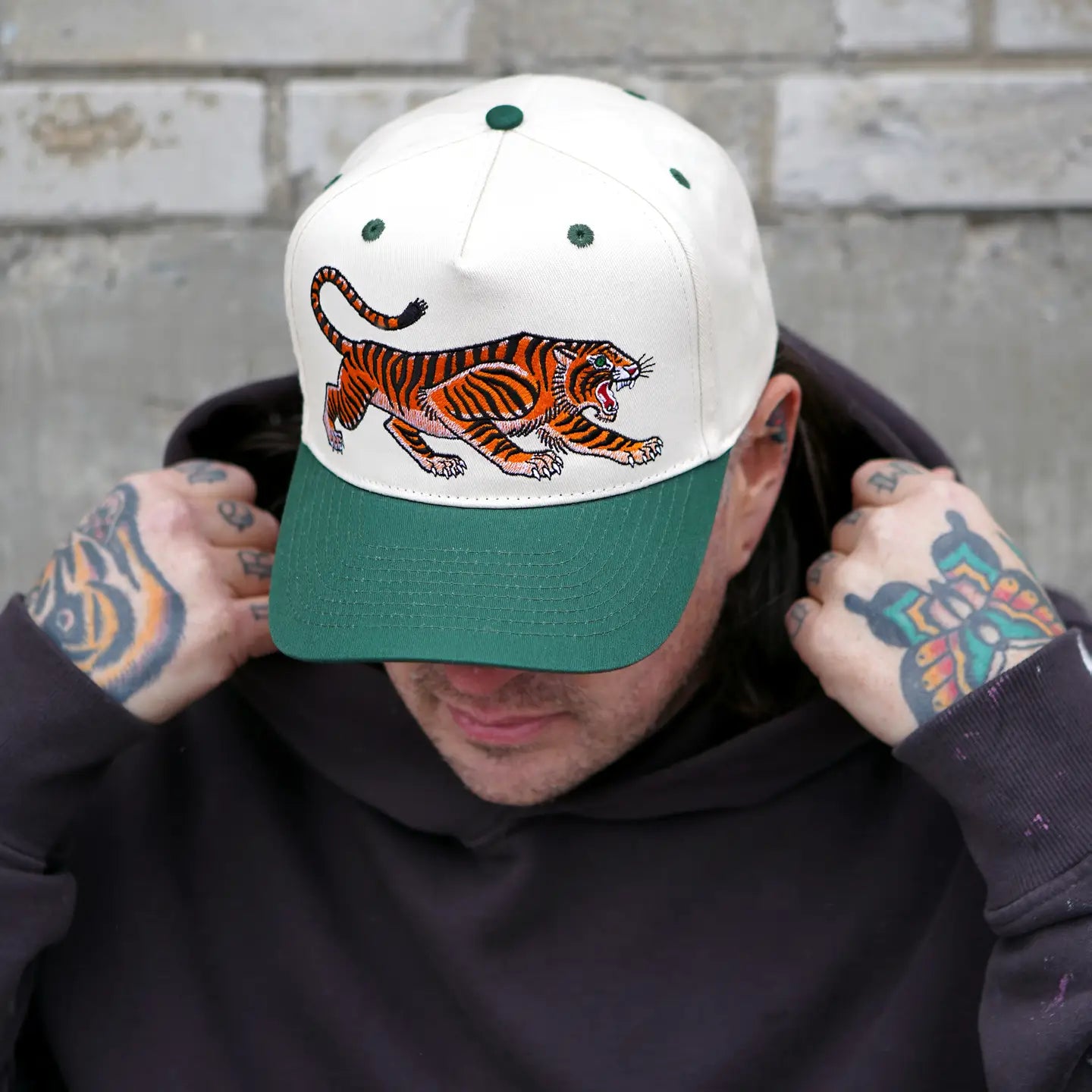 Tiger Two Toned Cap