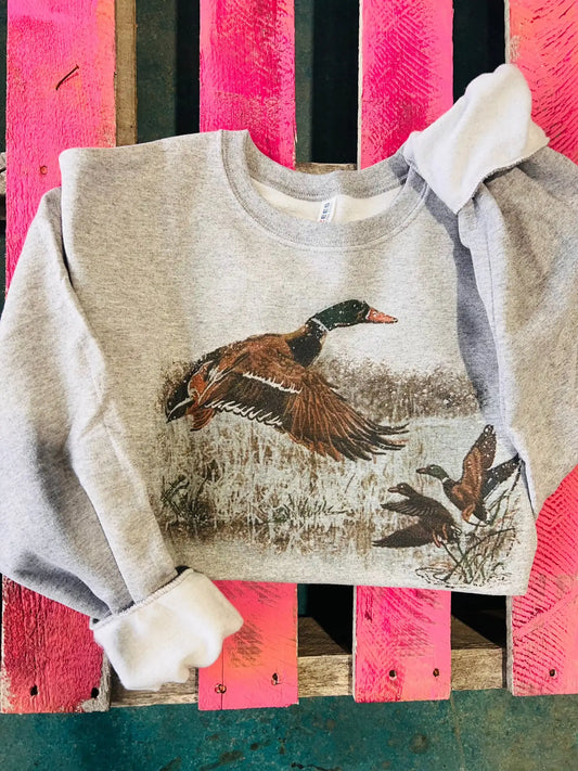 *Pre Order* Retro Duck Crewneck Sweater