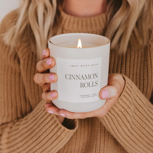 Cinnamon Rolls 15oz Soy Candle
