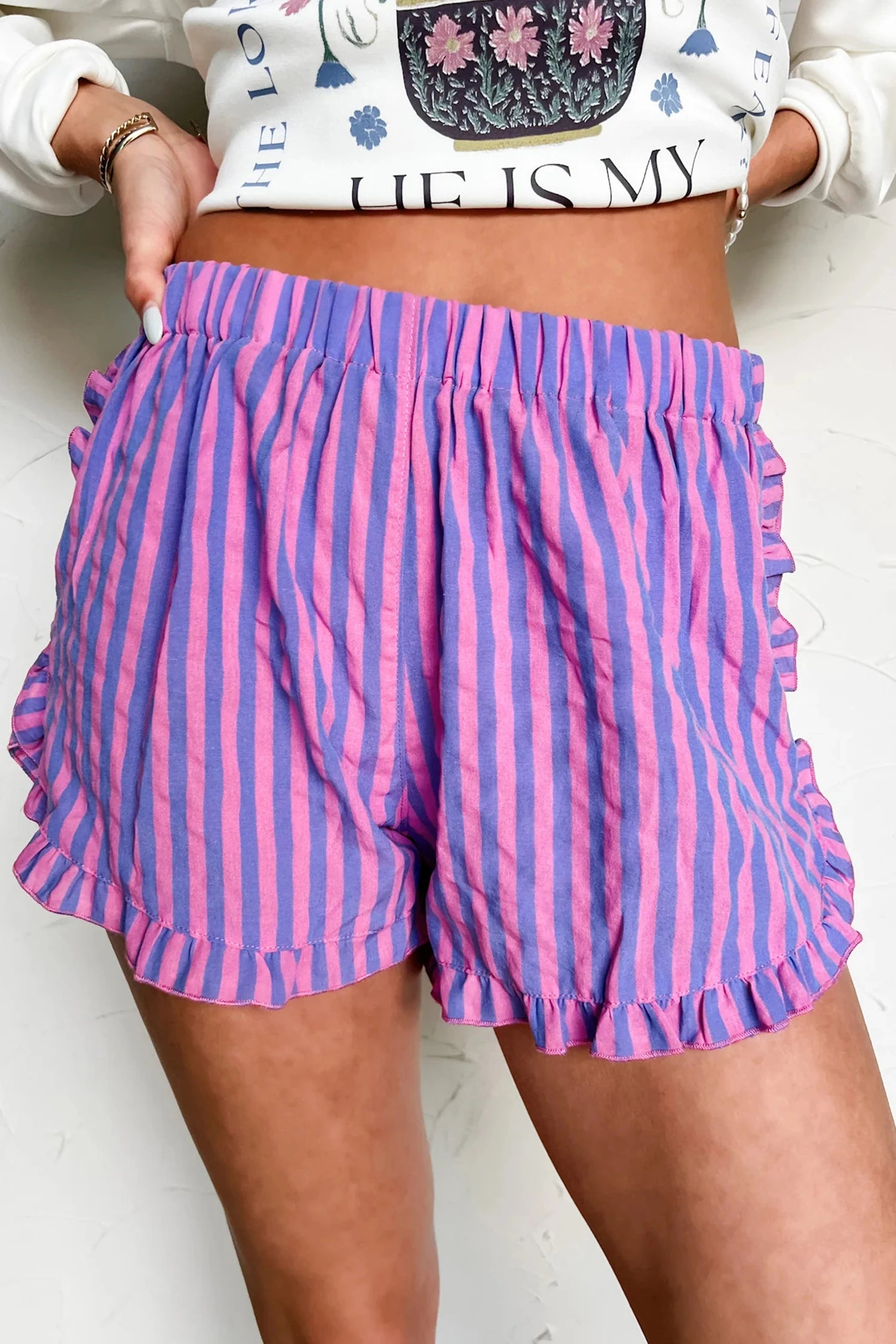 Summer Spritz Ruffle Shorts – SHADESOFJAY