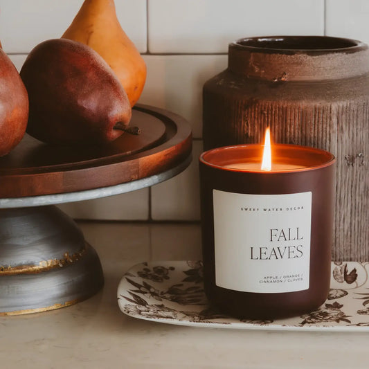 Fall Leaves 15oz Candle (70+ Hours of Burn Time)