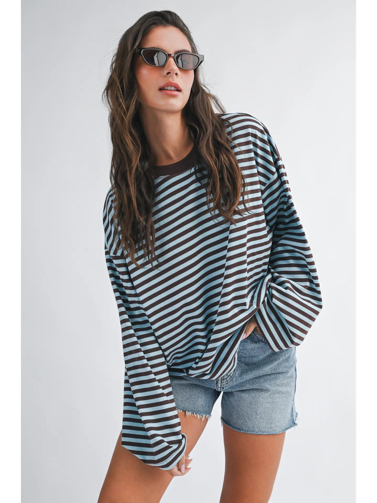 Sunday Static Striped Long Sleeve