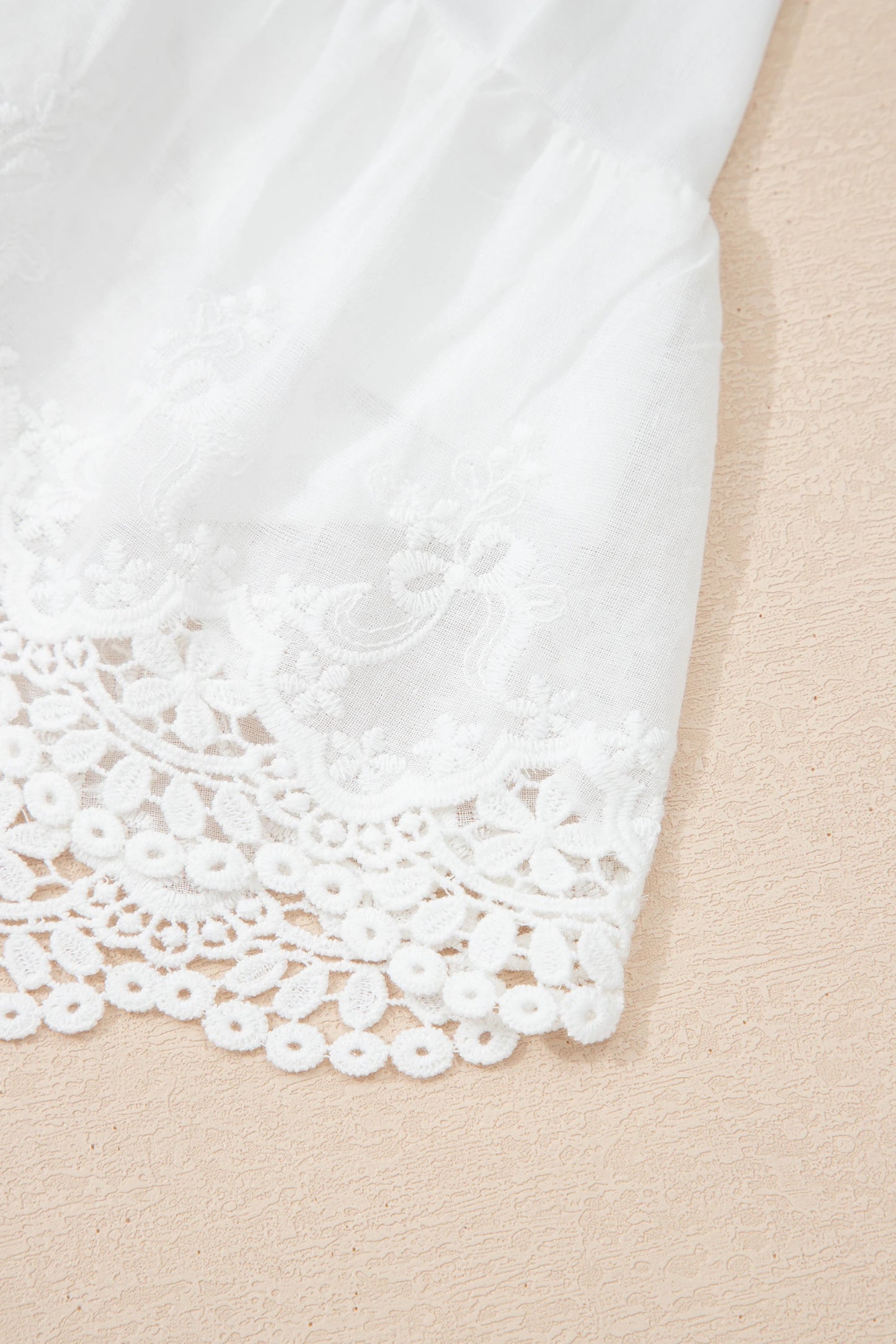 Cloud Dancer Lace Shorts