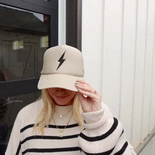 Lightning Bolt Trucker Hat