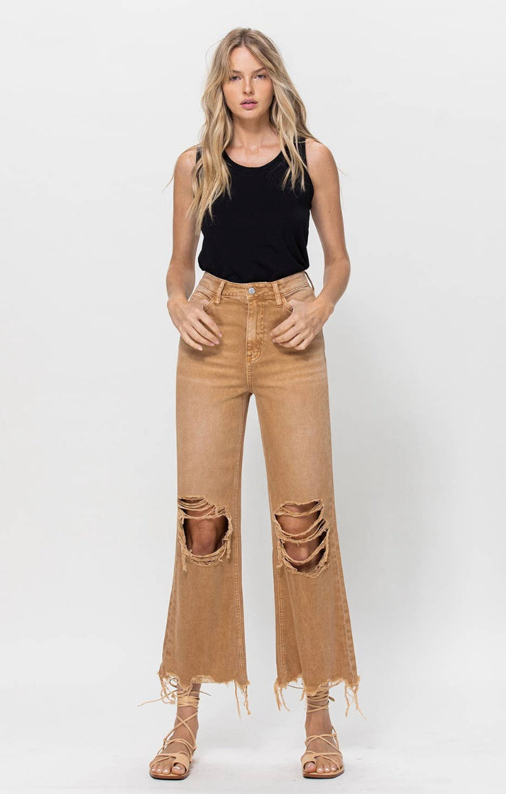 Mosh Pit Cropped Flares