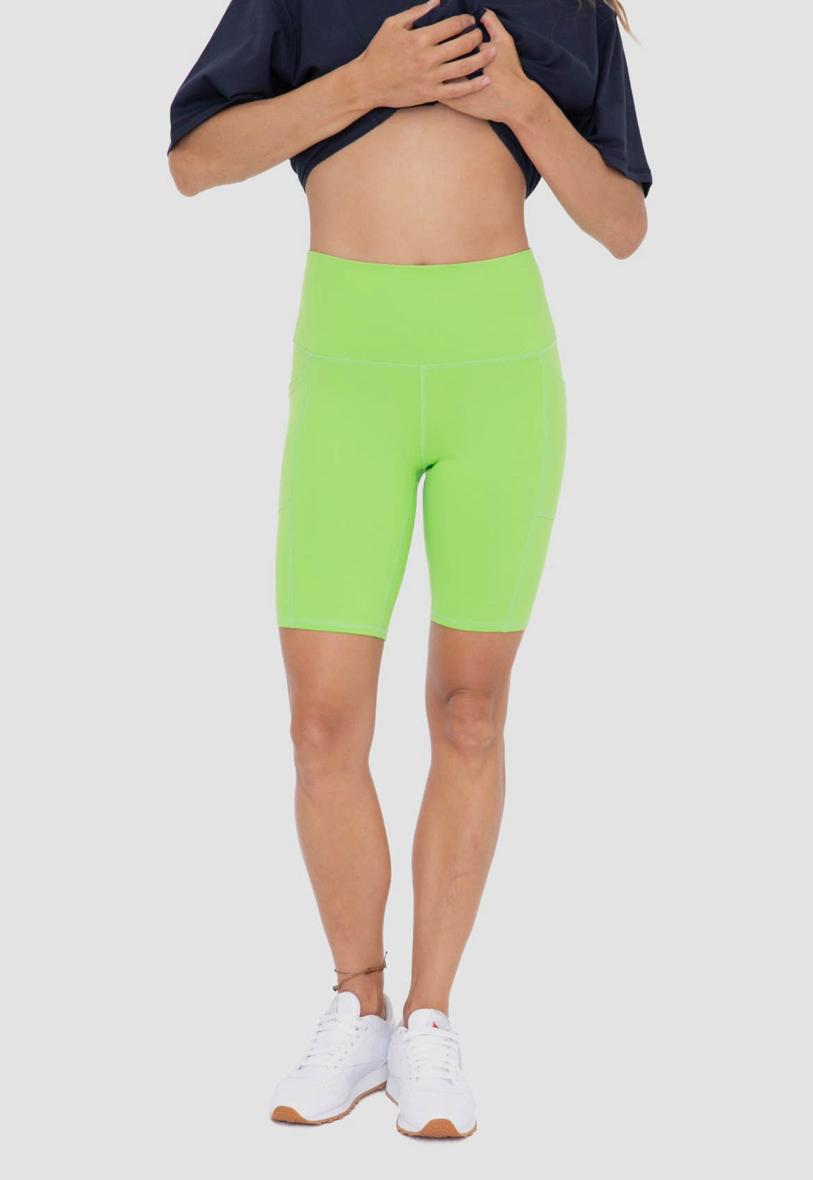 Lime Lovin Biker Shorts