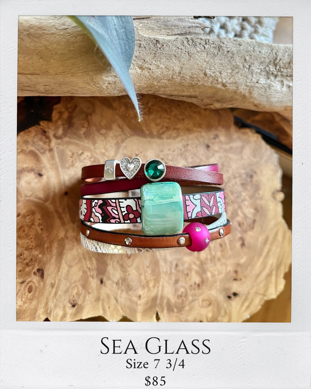Size 7 3/4 - Sea Glass