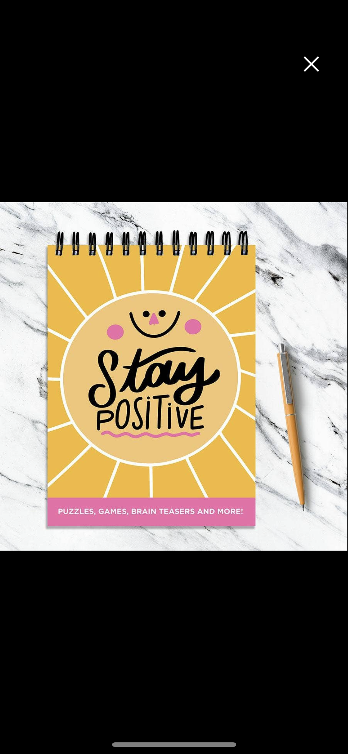 Stay Positive Exercise Book